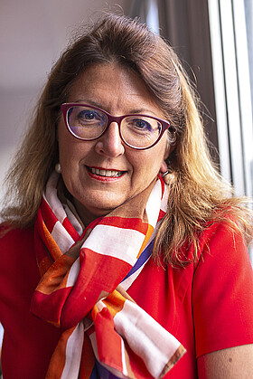 Evelyne Klotz, directrice de la Direction de la recherche et de la valorisation (DiReV).