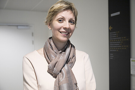 Sophie Doerr est la responsable administrative du bâtiment – une fonction spécialement créée pour le Cardo. Elle seconde la responsable administrative de composante de Sciences Po Strasbourg, Catherine Hmaé.
