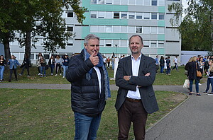 Bernard Lickel et Robert Mosé