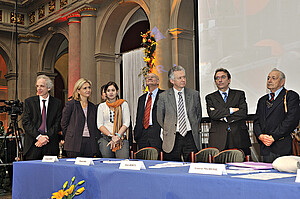 Fête inaugurale de la réunification des universités historiques, le 2 février 2009.